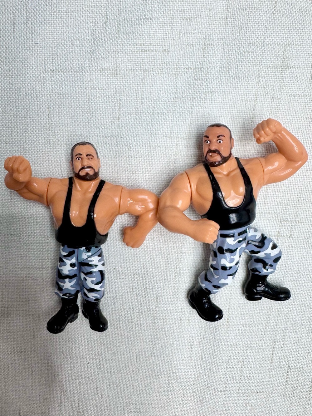 1991 WWF Hasbro Series 2 Bushwhackers: Butch & Luke